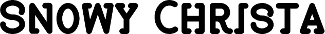 Snowy Christa carattere