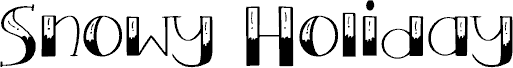 Snowy Holiday font