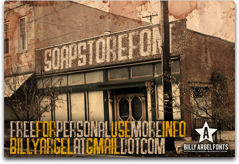 SOAP STORE Font