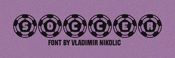 Soccer Czcionka