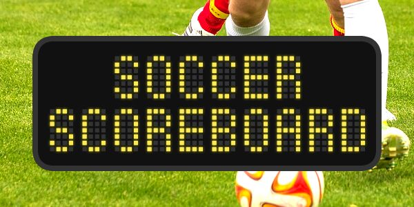 Soccer Scoreboard Carattere