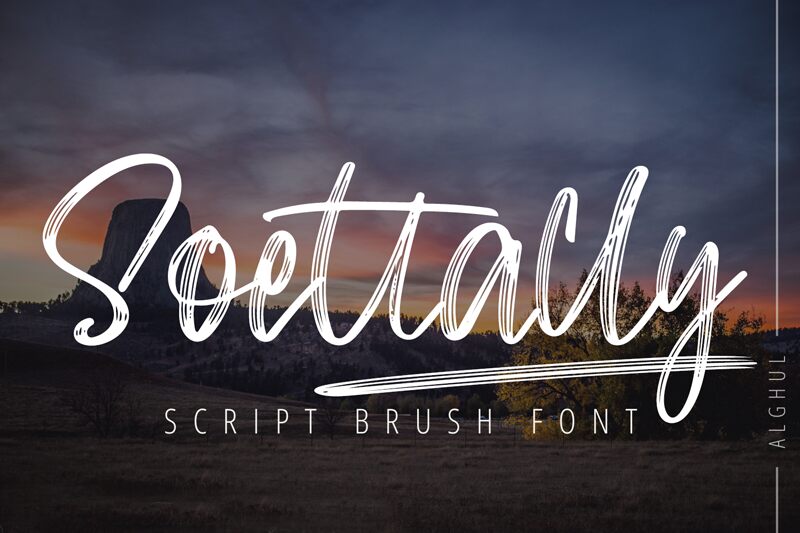 Soettally Schriftart