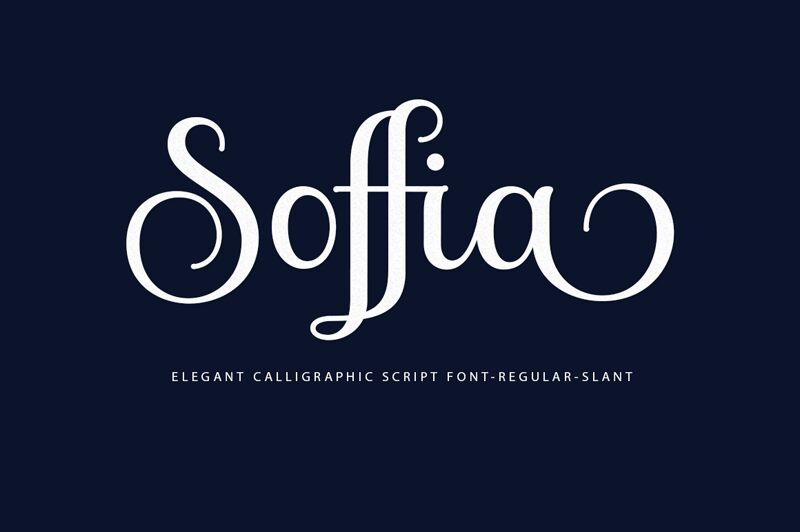 Soffia Script Czcionka