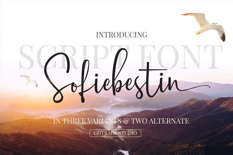 Sofiebestin Schriftart