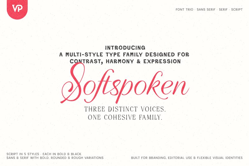 Softspoken Serif Free Demo — عرض الخط