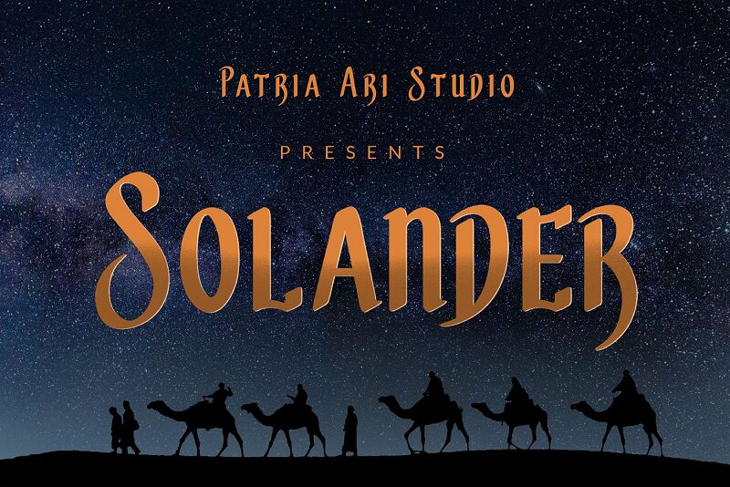 Solander Czcionka