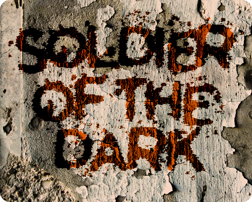 Soldier of the Dark Czcionka