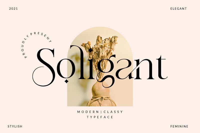 Soligant Czcionka