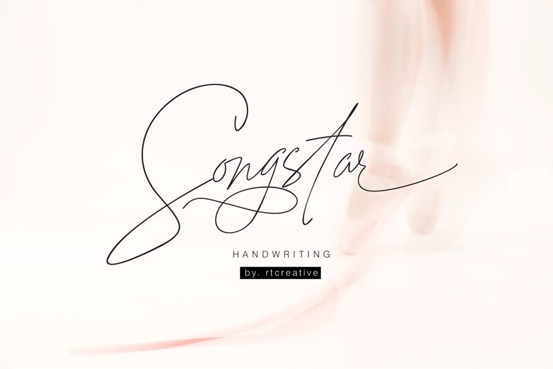 Songstar Free Schriftart