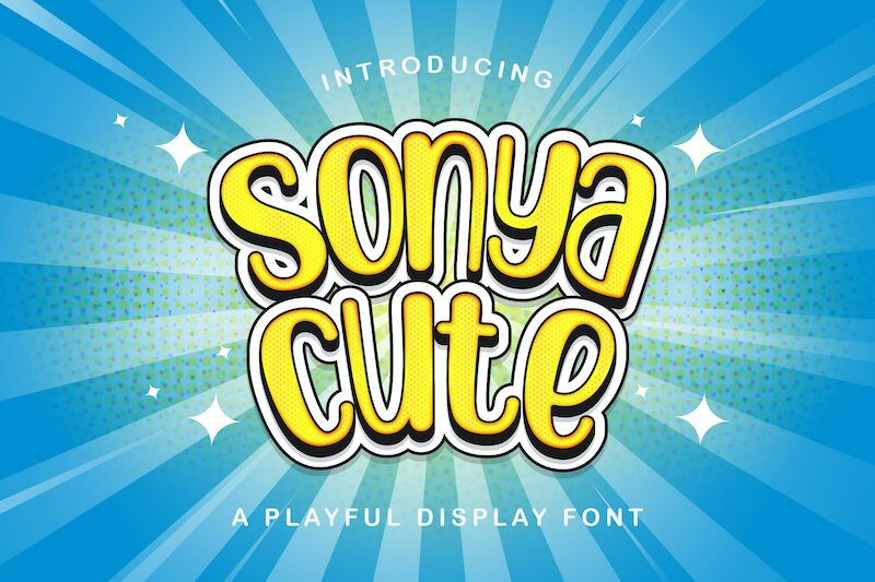 sonya cute Czcionka