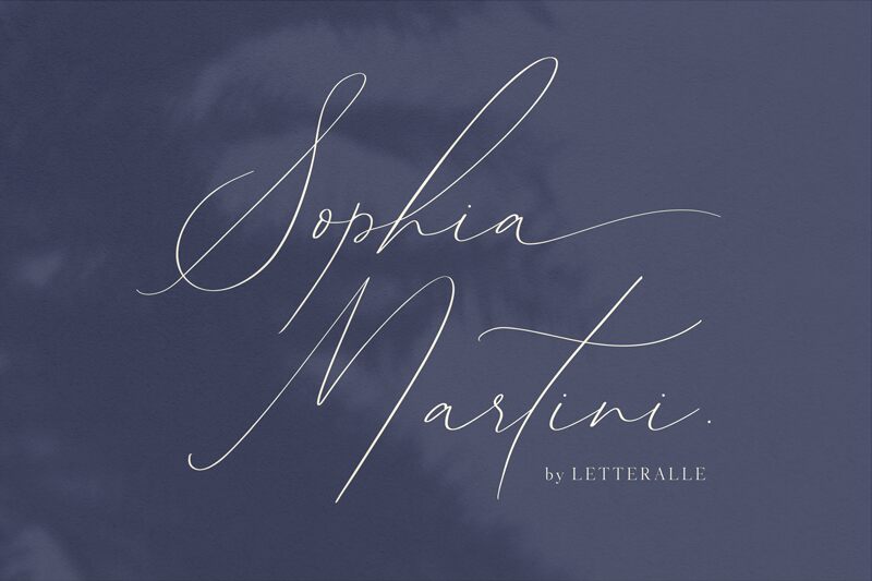 Sophia Martini Druh písma