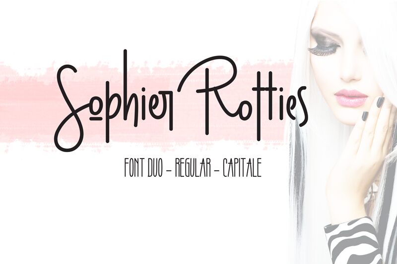 Sophier Letties Schriftart