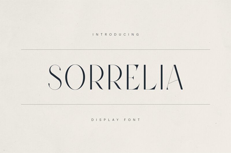 Sorrelia Font