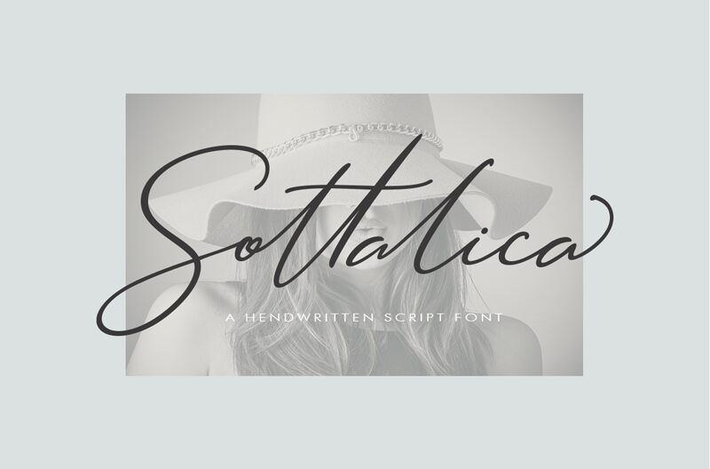 Sottalica Schriftart