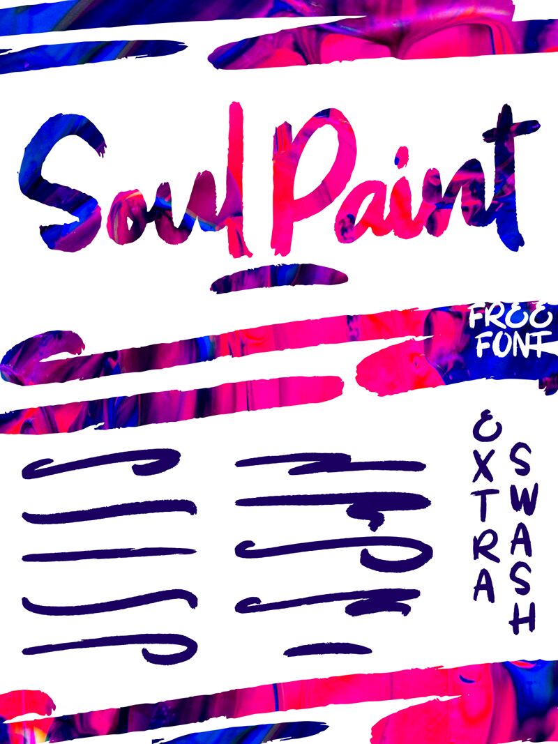 Soul Paint 字体