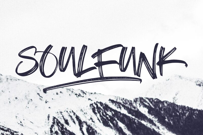 Soulfunk Schriftart