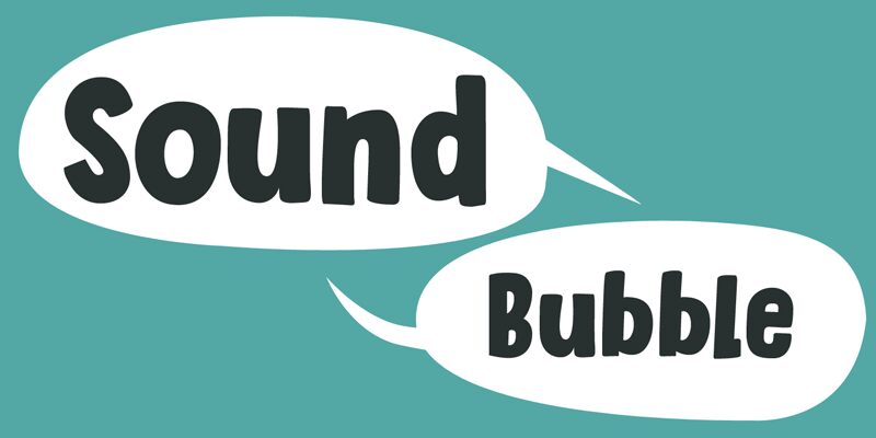 Sound Bubble Schriftart