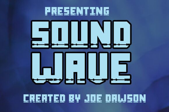 Sound Wave Schriftart