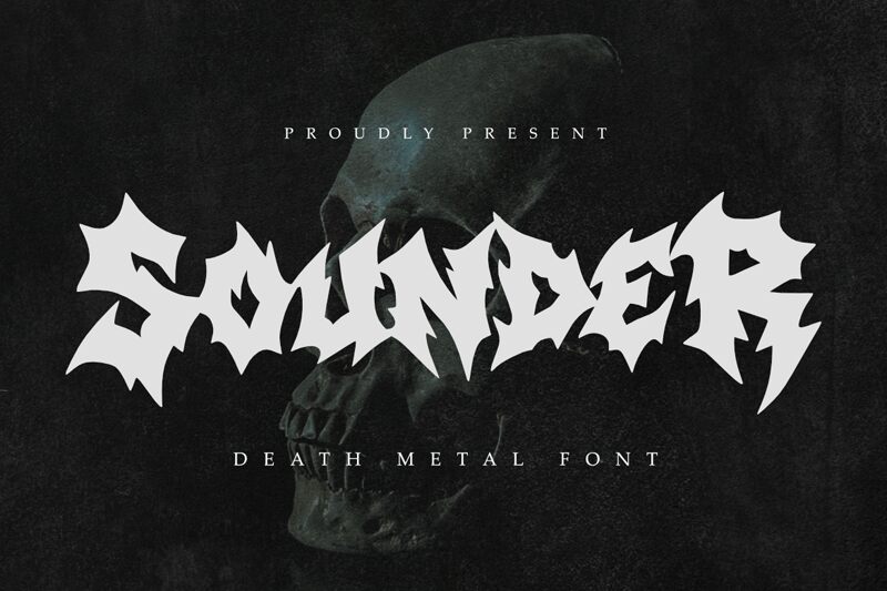 Sounder Regular — Font presentation