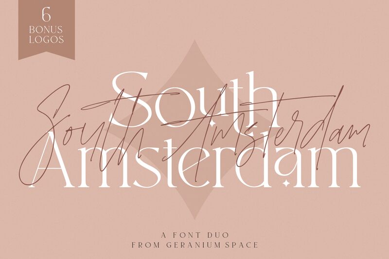 South Amsterdam Schriftart