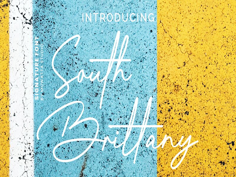 South Brittany Schriftart