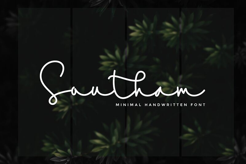Southam الخط