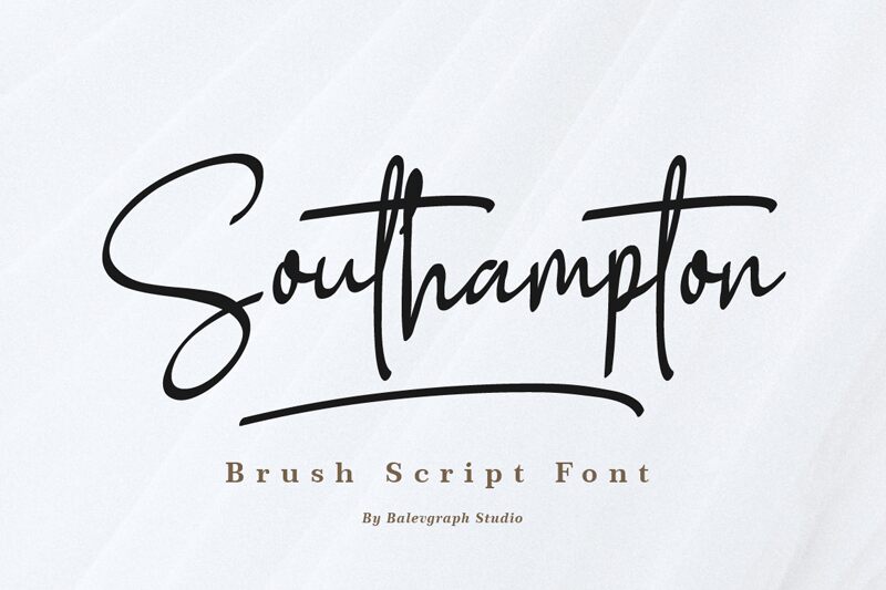 Southampton font