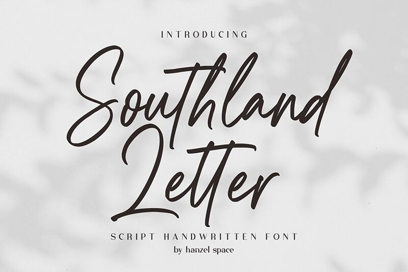 Southland Letter Czcionka