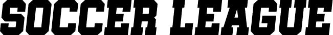 Soccer League Italic