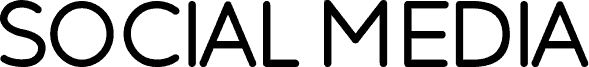 Social Media Bold carattere