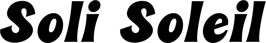 Soli Soleil Bold Italic Font 