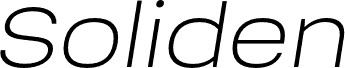 SolidenTrial-LightExpObliq font