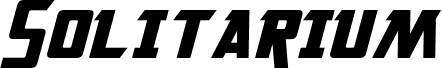 Solitarium Italic