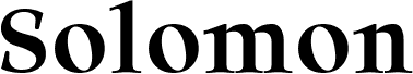 Solomon Regular-Demo