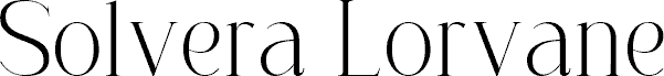 Solvera Lorvane Regular