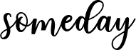 someday-Bold