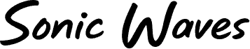 Sonic Waves font