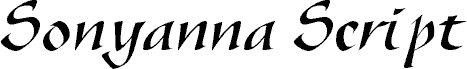 SonyannaScriptSSi Regular