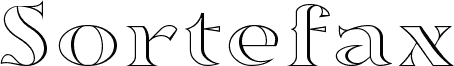 Sortefax