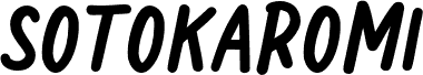 Sotokaromi Bold