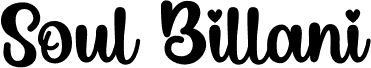 Soul Billani font