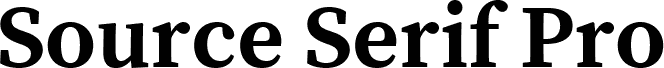 Source Serif Pro Bold