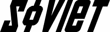 Soviet Bold Italic