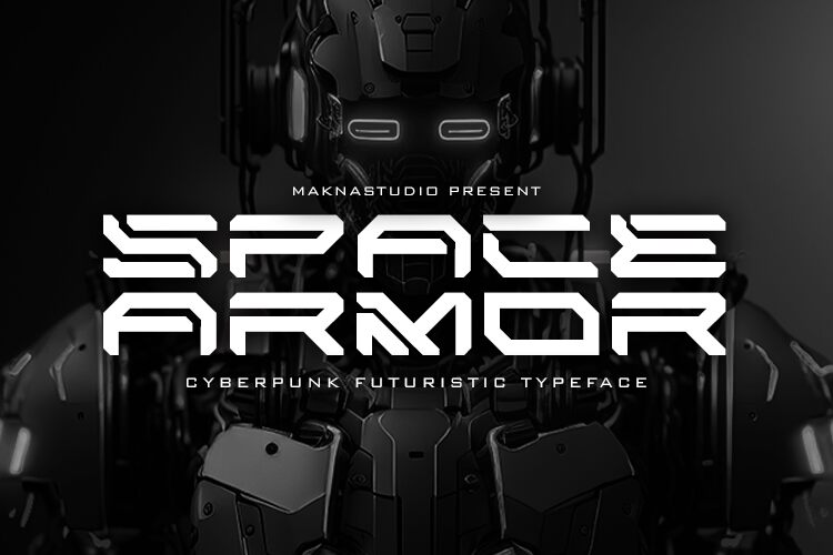 SPACE ARMOR Schriftart