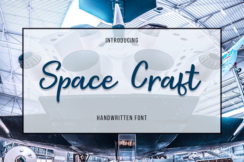 Space Craft Schriftart