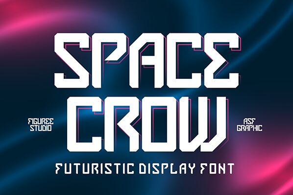 Space Crow Schriftart