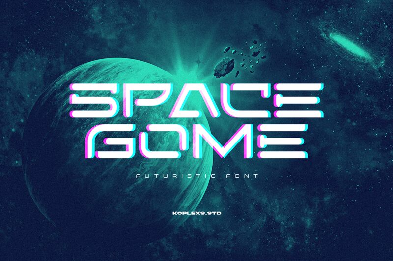 Space Gome Schriftart