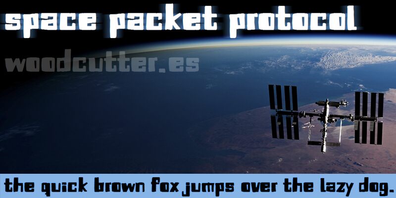Space Packet Protocol Czcionka
