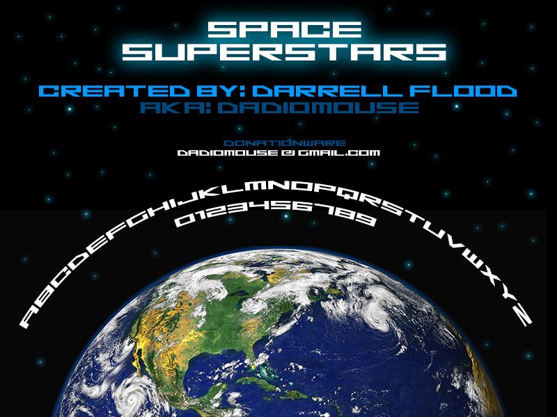 Space Superstars フォント