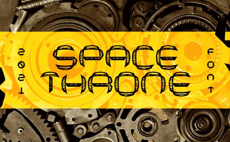 Space Throne Schriftart
